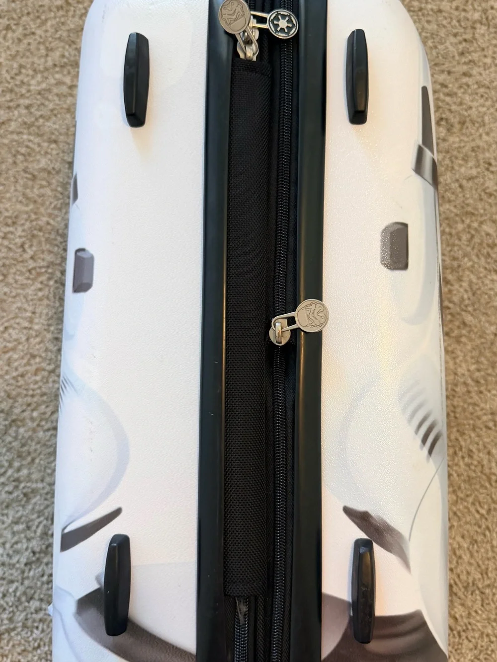 American Tourister Kids Star Wars Stormtrooper Carry-On - White & Black